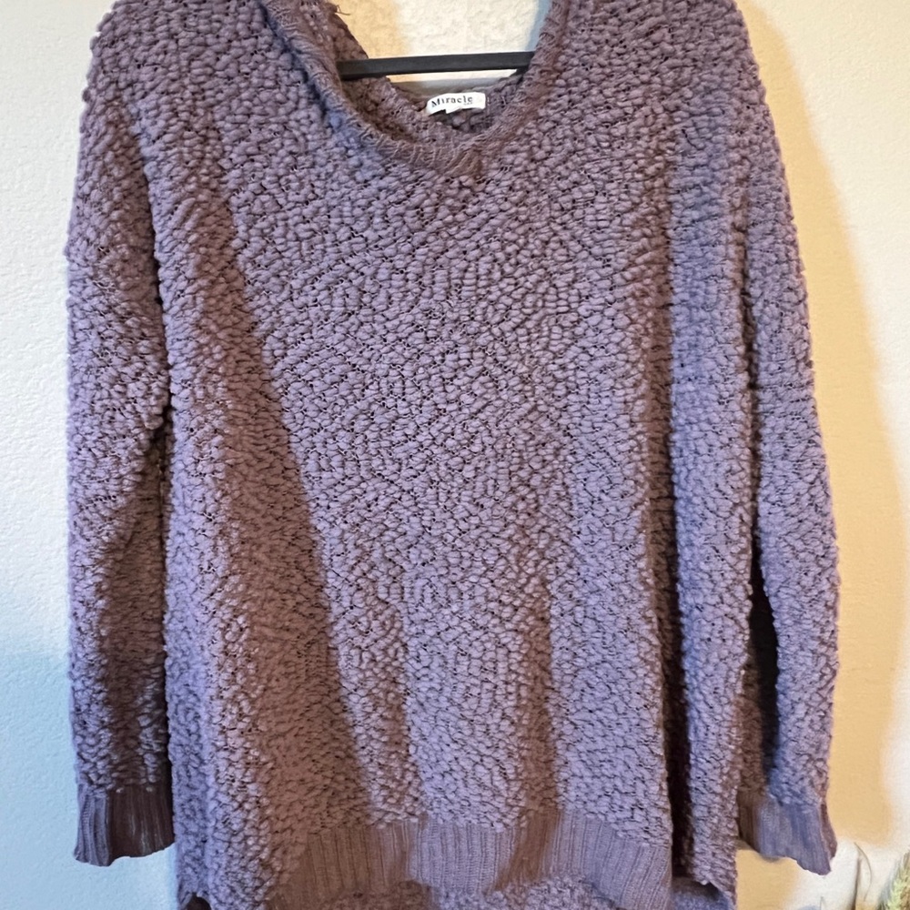 Hooded sweater